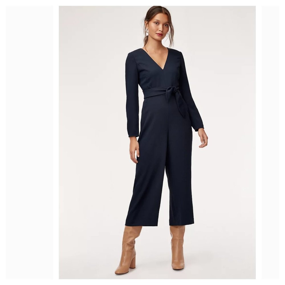 Wilfred Navy Jumpsuit